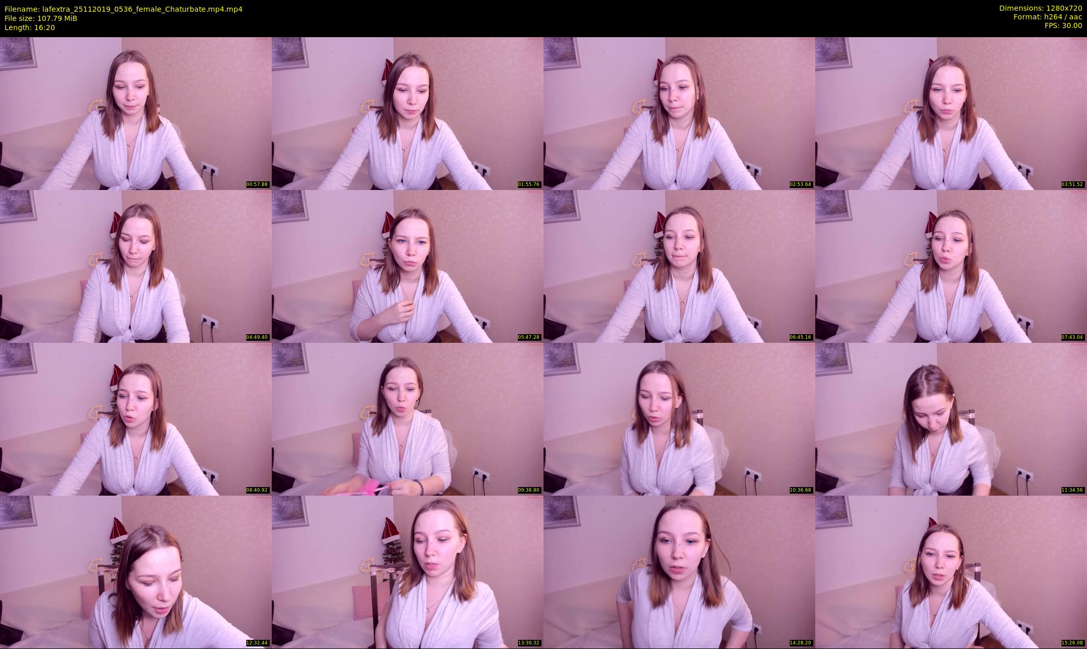 lafextra — 17 minute Chaturbate female cam show recording, 720p, Nov 25, 2019