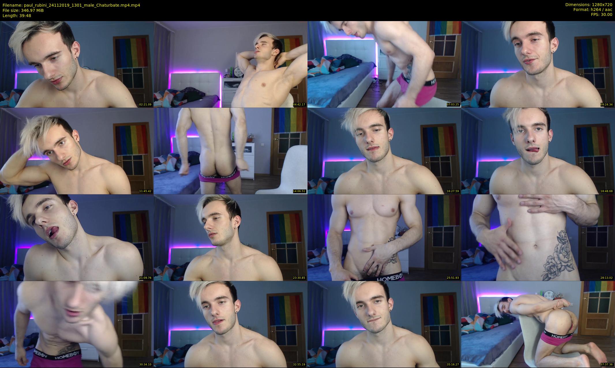 paul_rubini — 40 minute Chaturbate male cam show recording, 720p, Nov 24, 2019