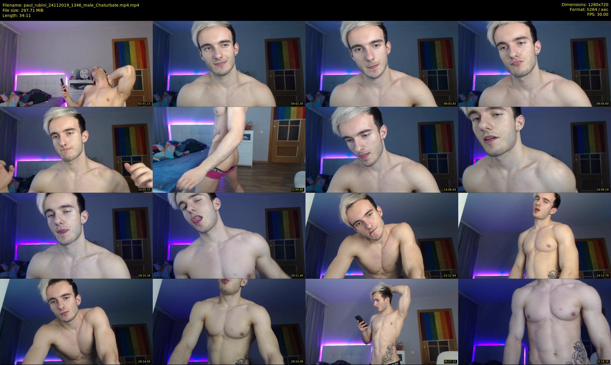 paul_rubini — 35 minute Chaturbate male cam show recording, 720p, Nov 24, 2019
