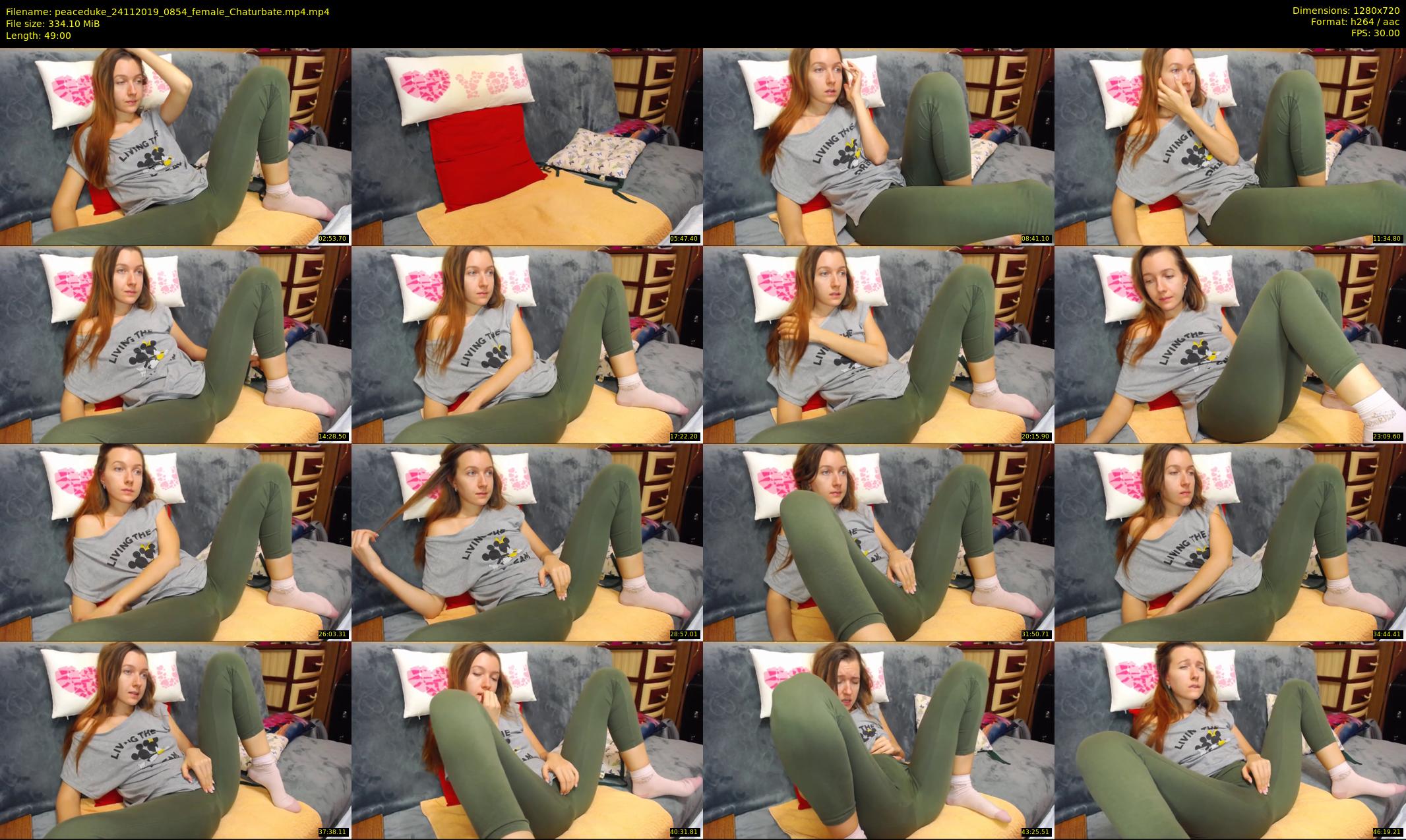 peaceduke — 49 minute Chaturbate female cam show recording, 720p, Nov 24, 2019