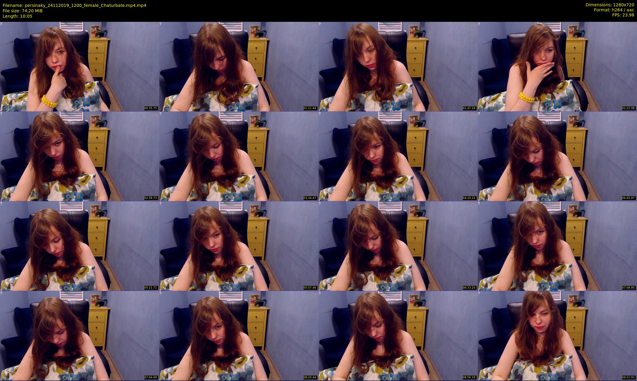 persinaky — 11 minute Chaturbate female cam show recording, 720p, Nov 24, 2019