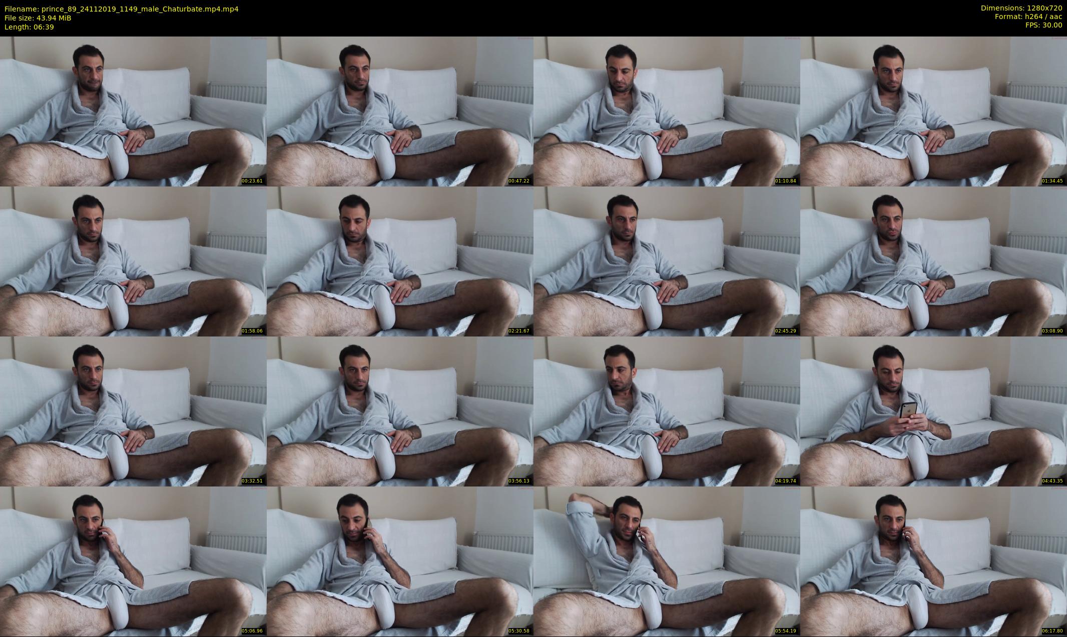 prince_89 — 7 minute Chaturbate male cam show recording, 720p, Nov 24, 2019