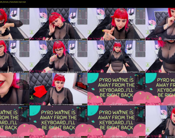 pyrowayne — 75 minute Chaturbate female cam show recording, 720p, Nov 24, 2019