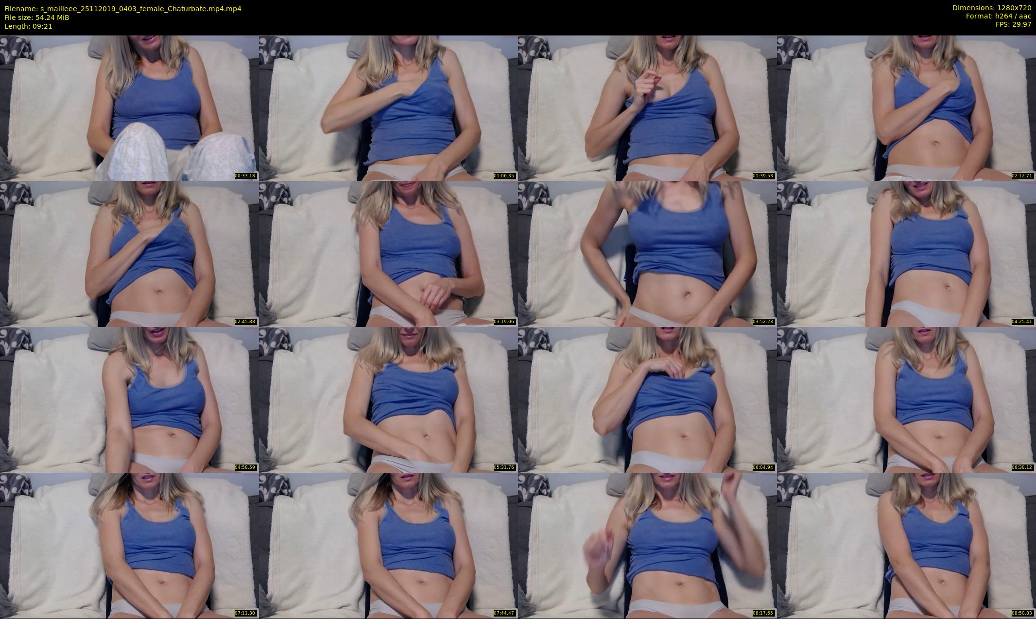 s_mailleee — 10 minute Chaturbate female cam show recording, 720p, Nov 25, 2019