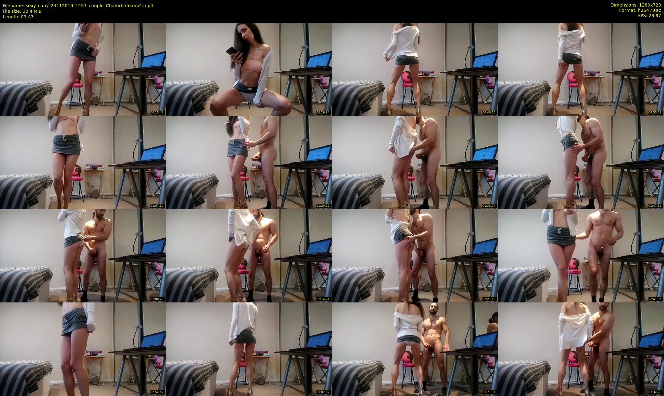 sexy_cony — 4 minute Chaturbate female cam show recording, 720p, Nov 24, 2019