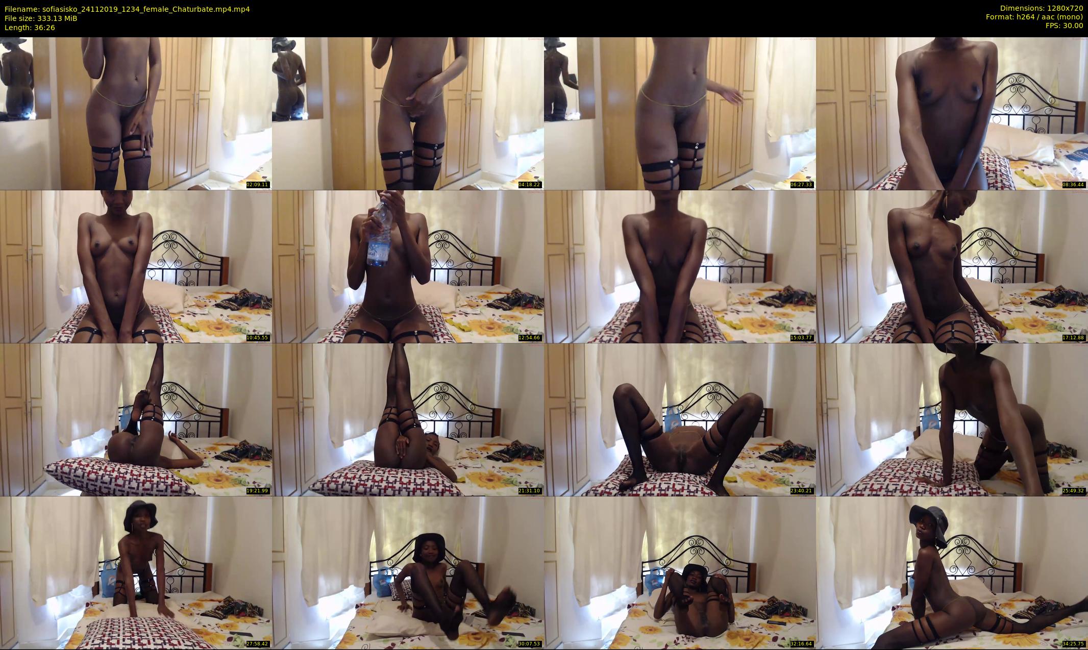 sofiasisko — 37 minute Chaturbate female cam show recording, 720p, Nov 24, 2019