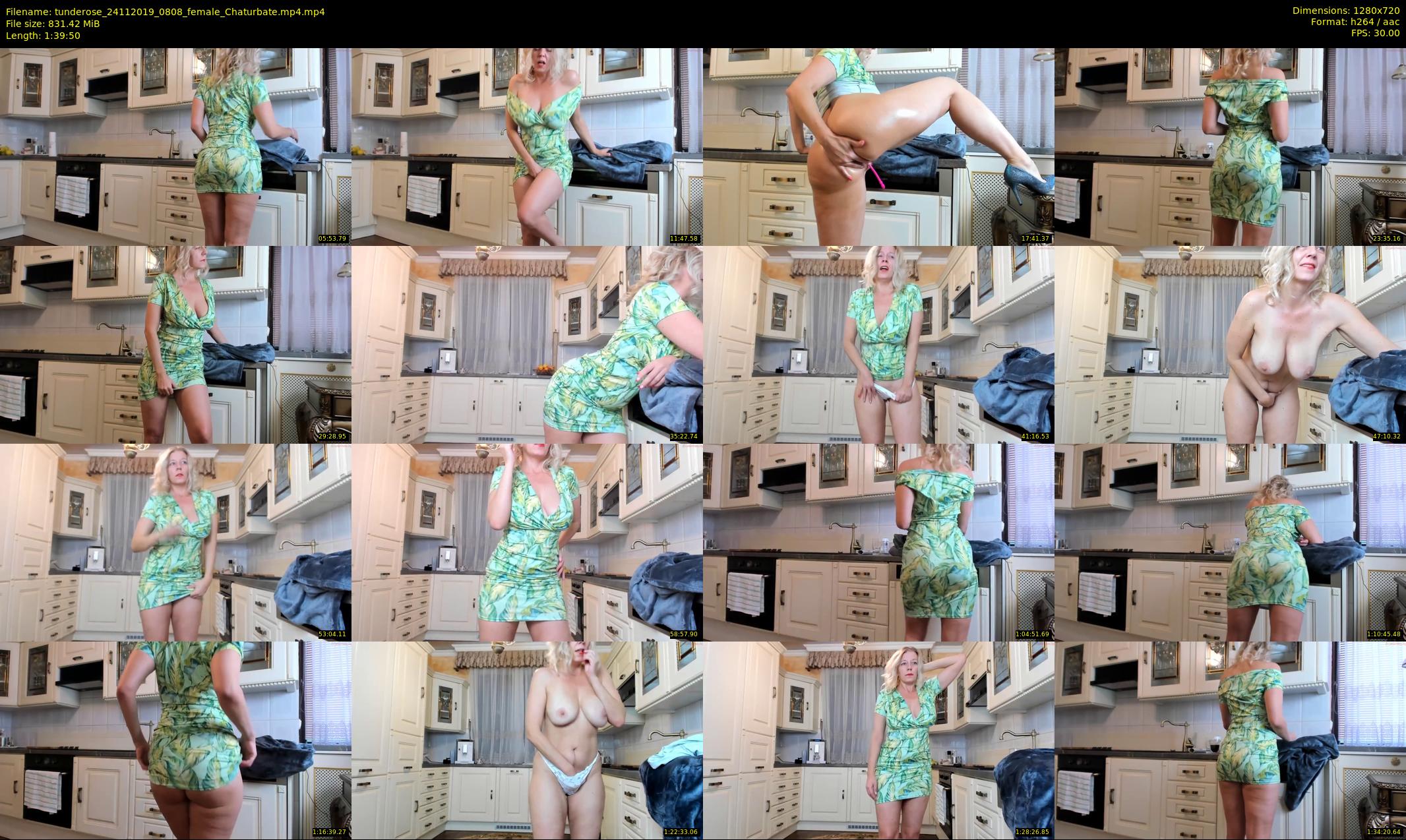 tunderose — 100 minute Chaturbate female cam show recording, 720p, Nov 24, 2019