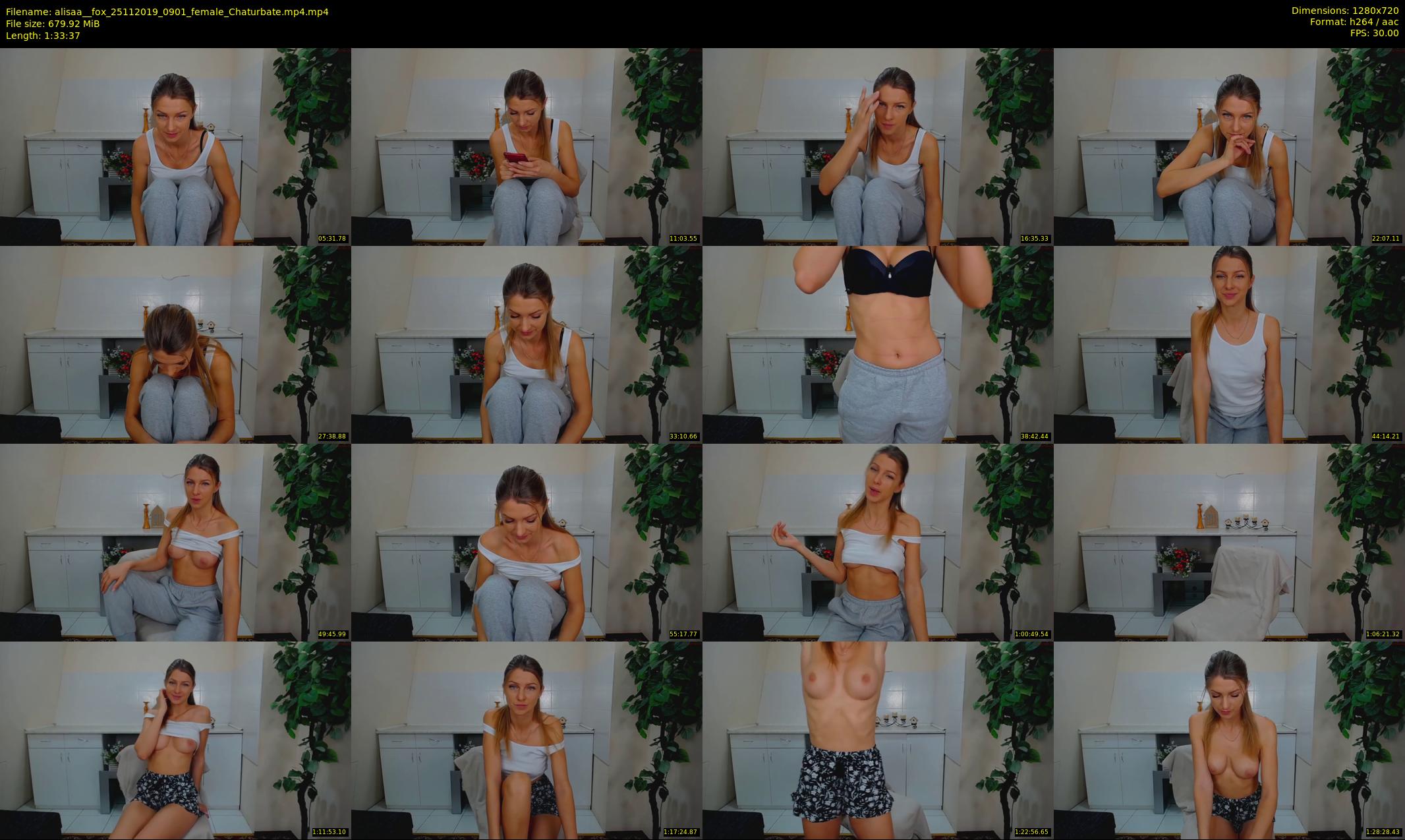 alisaa__fox — 94 minute Chaturbate female cam show recording, 720p, Nov 25, 2019