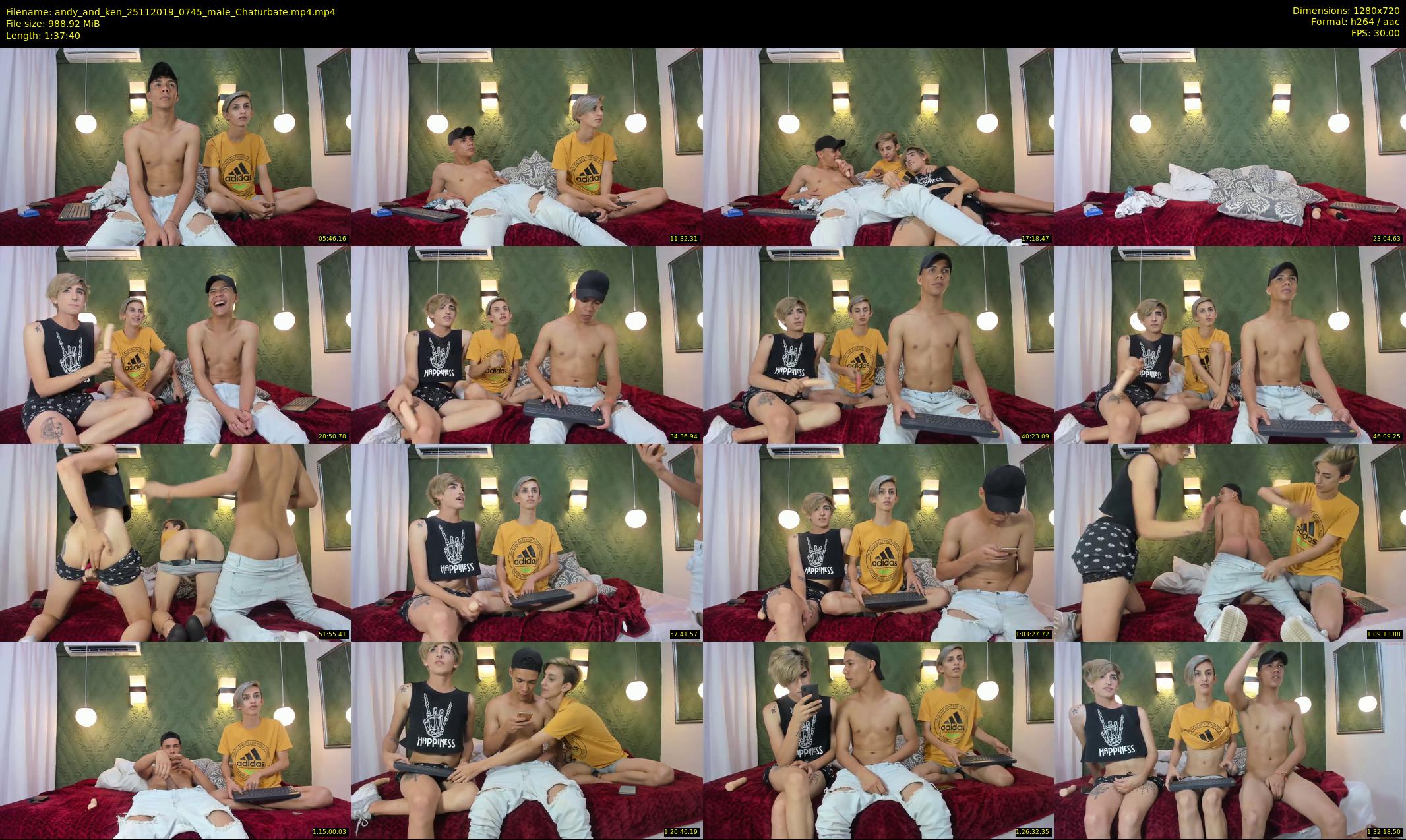 andy_and_ken — 98 minute Chaturbate male cam show recording, 720p, Nov 25, 2019