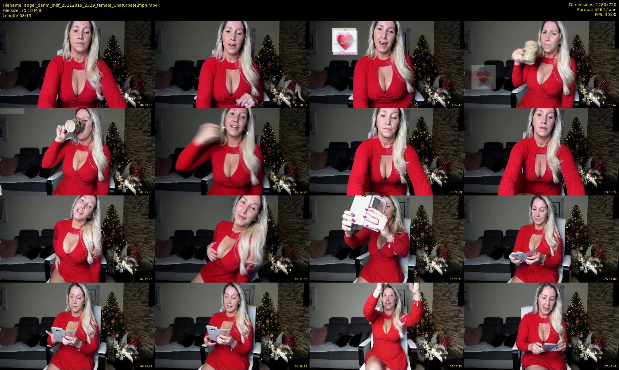 angel_danm_milf — 9 minute Chaturbate female cam show recording, 720p, Nov 25, 2019