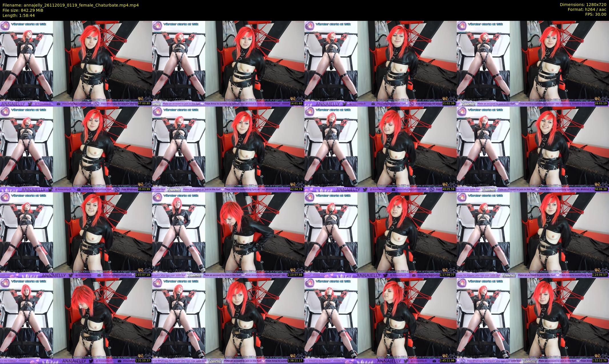 annajelly — 119 minute Chaturbate couple cam show recording, 720p, Nov 26, 2019