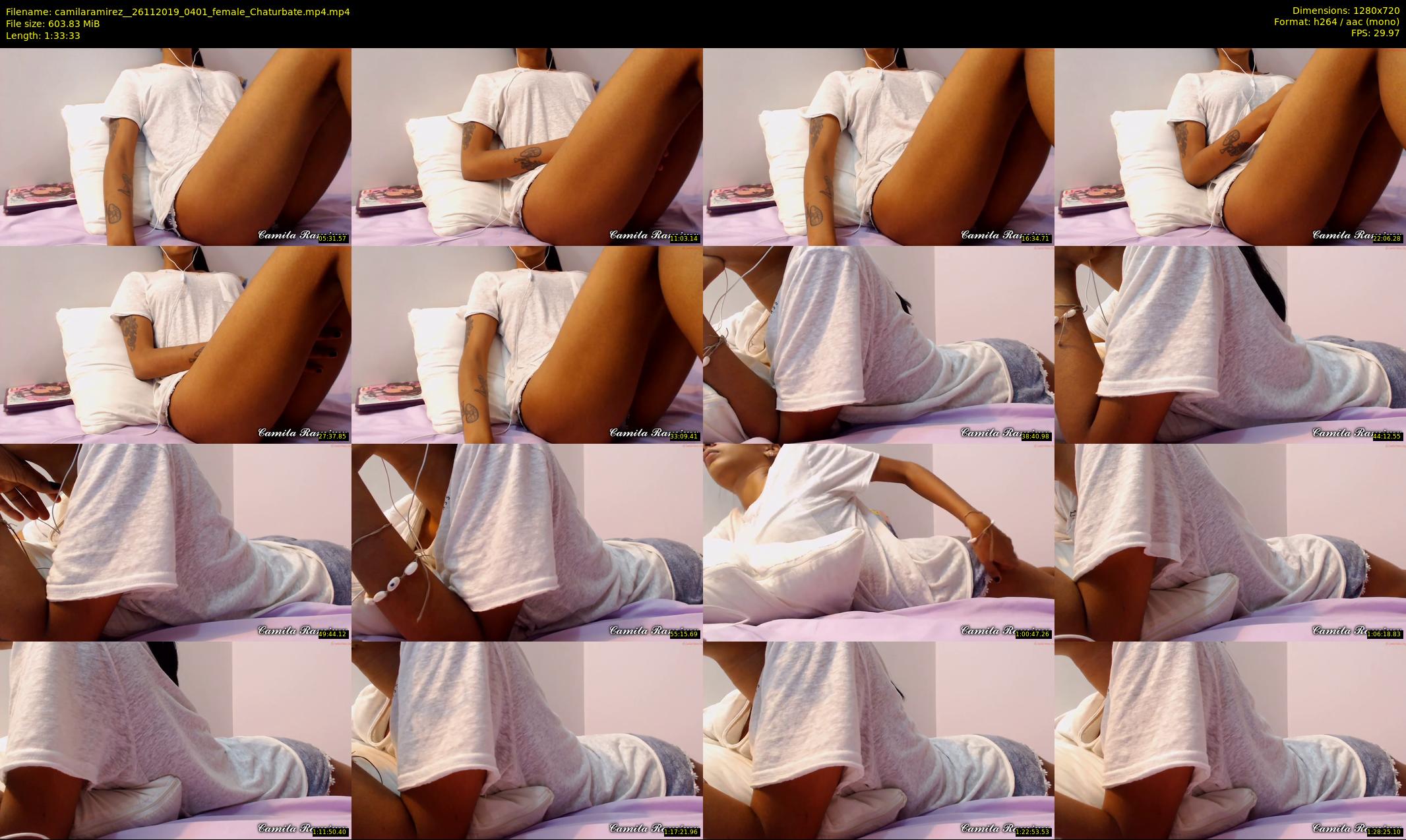 camilaramirez_ — 94 minute Chaturbate female cam show recording, 720p, Nov 26, 2019