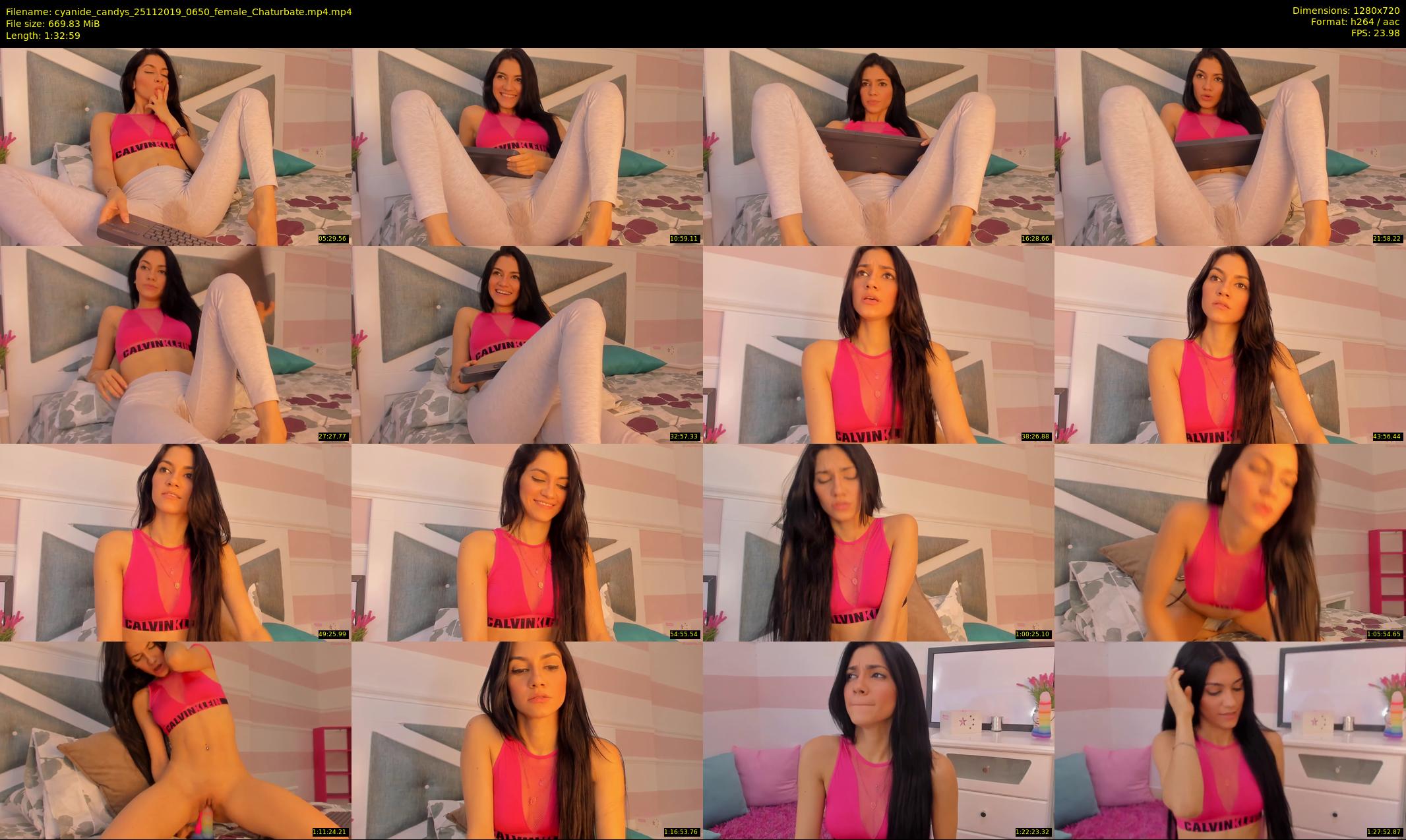 cyanide_candys — 93 minute Chaturbate female cam show recording, 720p, Nov 25, 2019