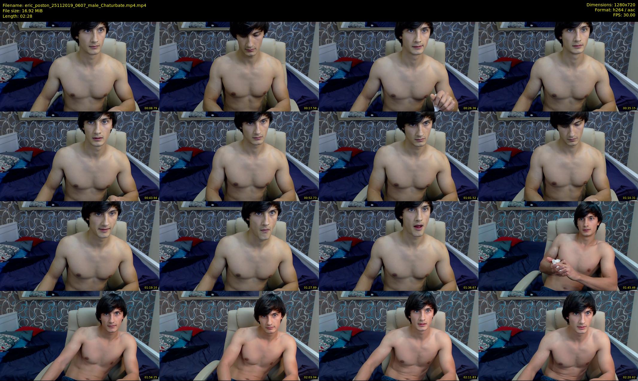 eric_poston — 3 minute Chaturbate male cam show recording, 720p, Nov 25, 2019
