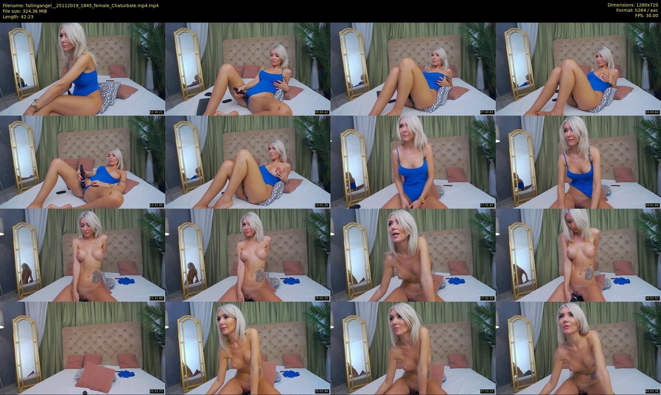 fallingangel_ — 43 minute Chaturbate female cam show recording, 720p, Nov 25, 2019