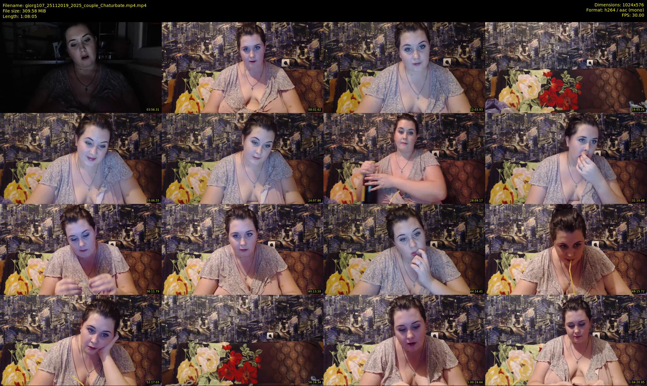 giorg107 — 69 minute Chaturbate couple cam show recording, 480p, Nov 25, 2019