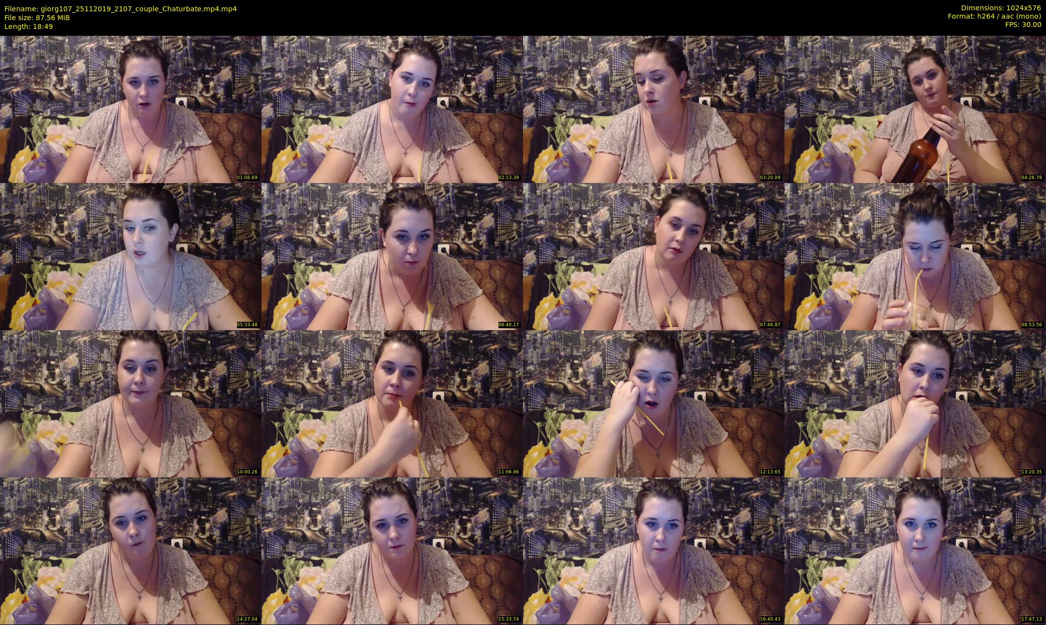 giorg107 — 19 minute Chaturbate couple cam show recording, 480p, Nov 25, 2019