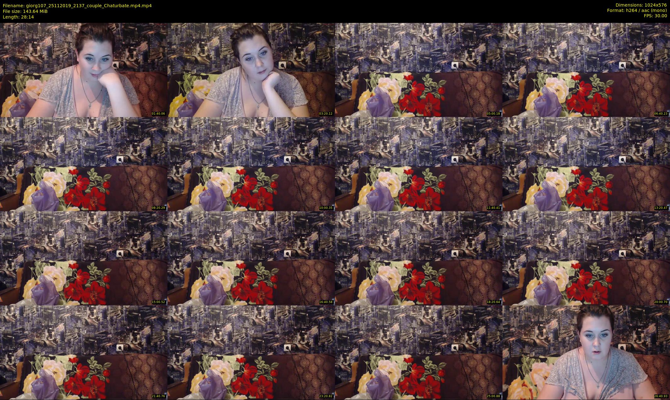 giorg107 — 29 minute Chaturbate couple cam show recording, 480p, Nov 25, 2019