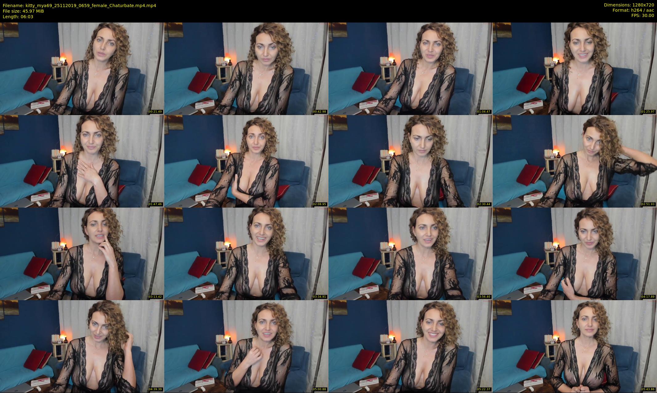 kitty_mya69 — 7 minute Chaturbate female cam show recording, 720p, Nov 25, 2019
