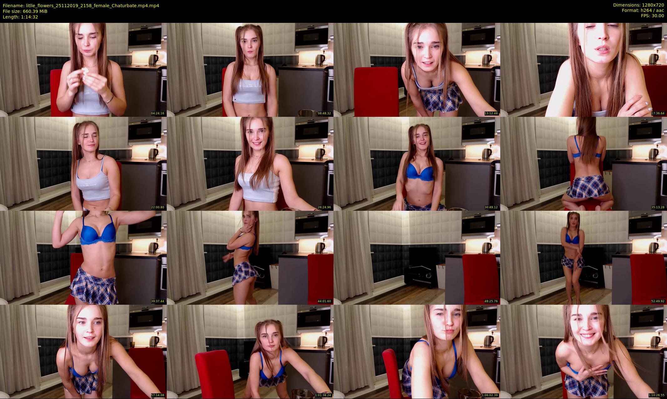 litlle_flowers — 75 minute Chaturbate female cam show recording, 720p, Nov 25, 2019