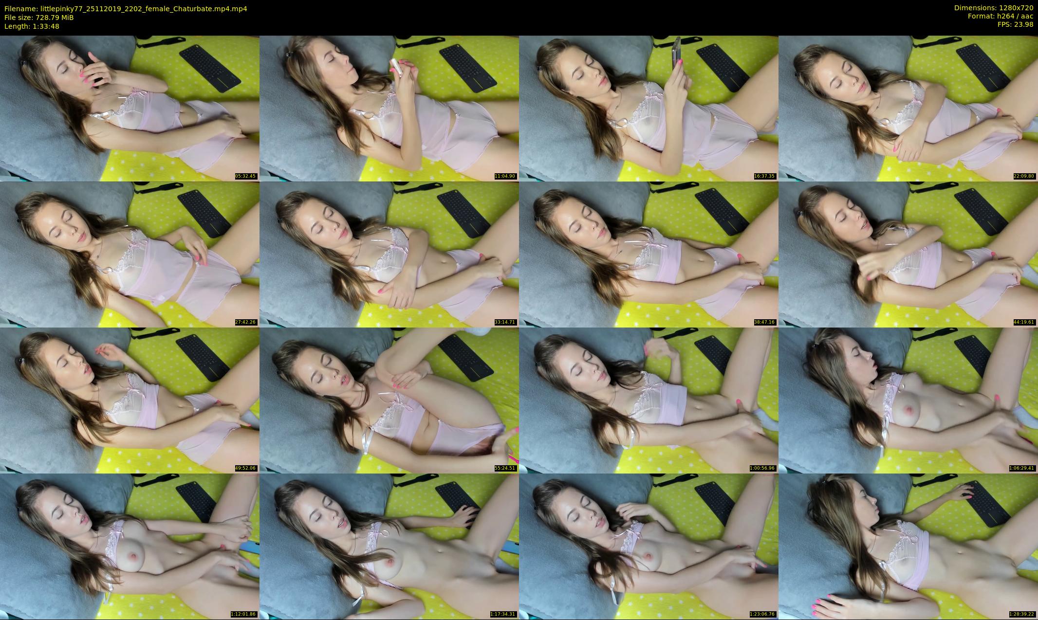 littlepinky77 — 94 minute Chaturbate female cam show recording, 720p, Nov 25, 2019
