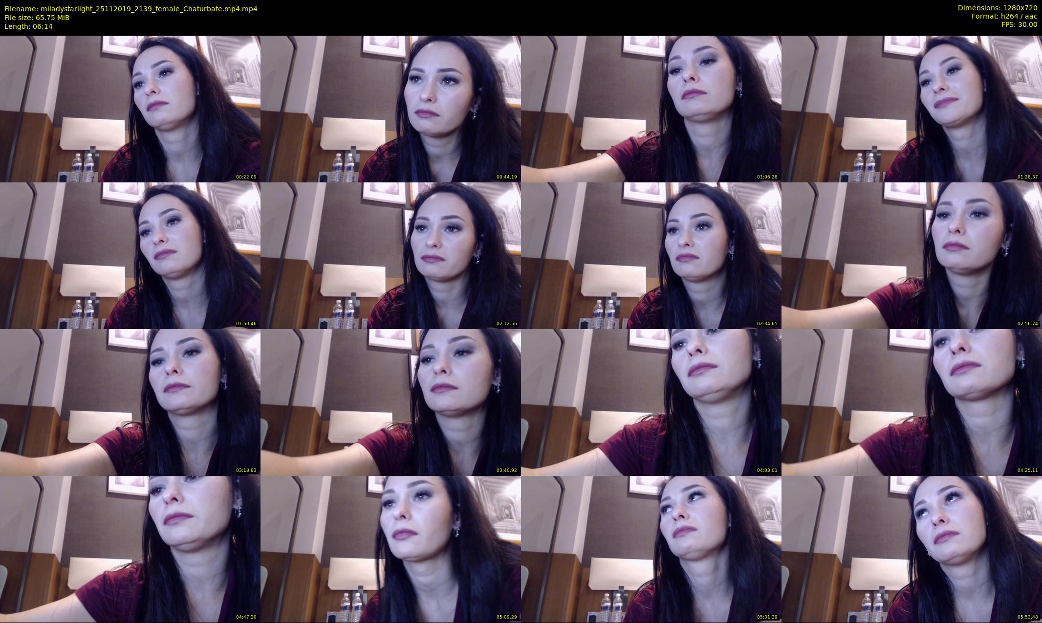miladystarlight — 7 minute Chaturbate female cam show recording, 720p, Nov 25, 2019