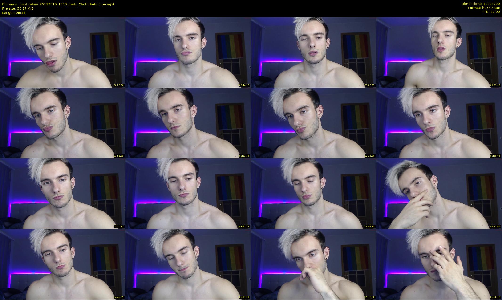 paul_rubini — 7 minute Chaturbate male cam show recording, 720p, Nov 25, 2019