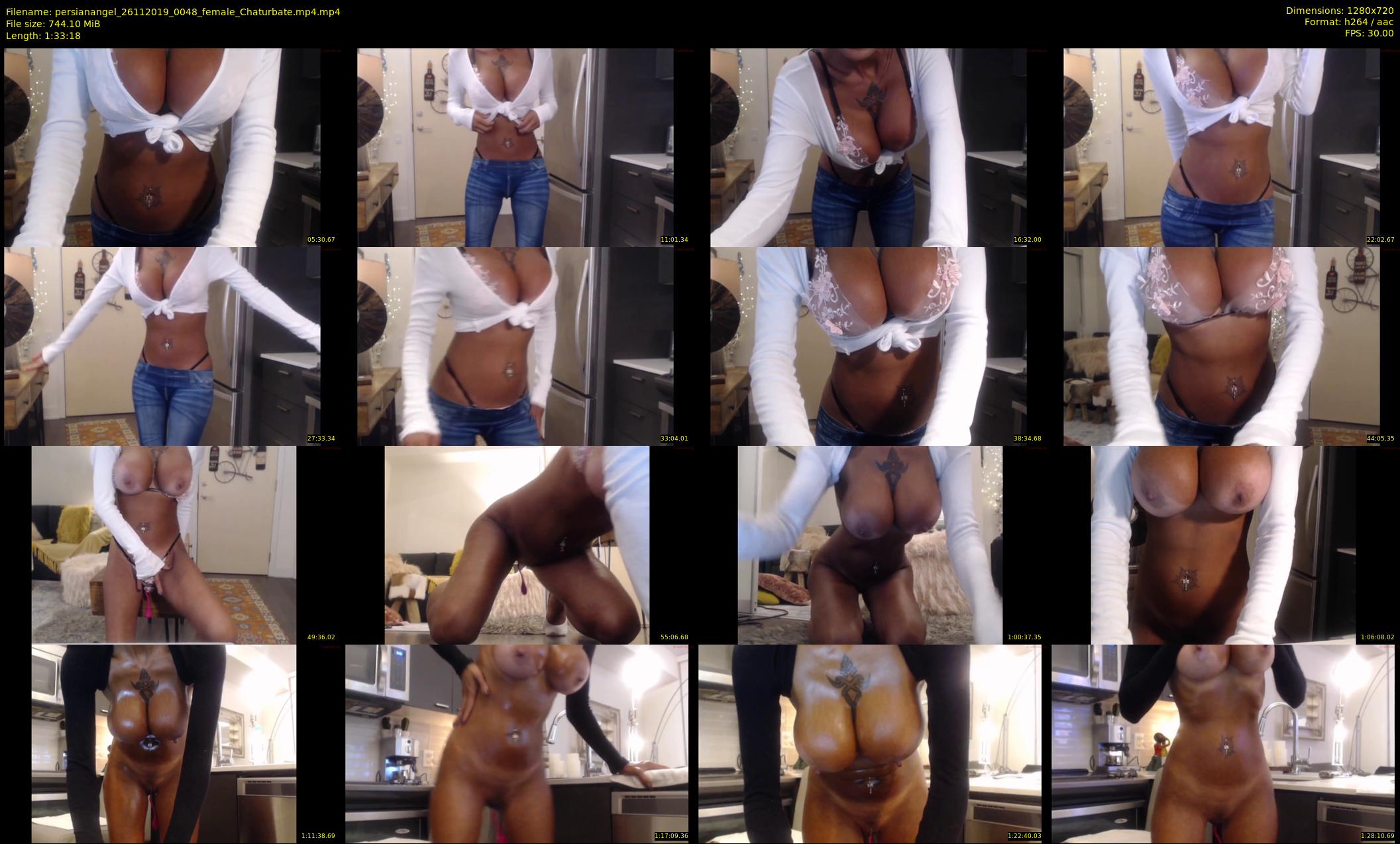 persianangel — 94 minute Chaturbate female cam show recording, 720p, Nov 26, 2019