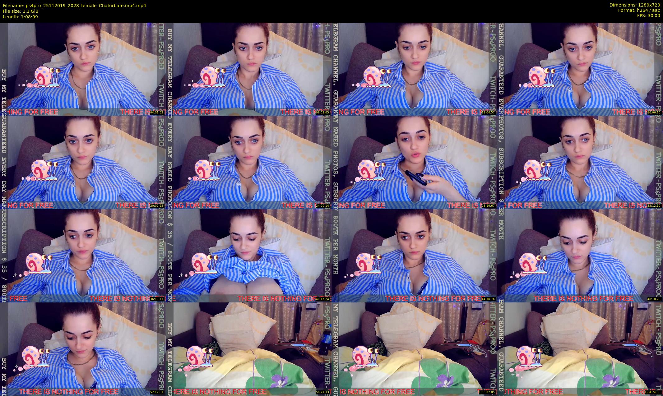 ps4pro — 69 minute Chaturbate female cam show recording, 720p, Nov 25, 2019