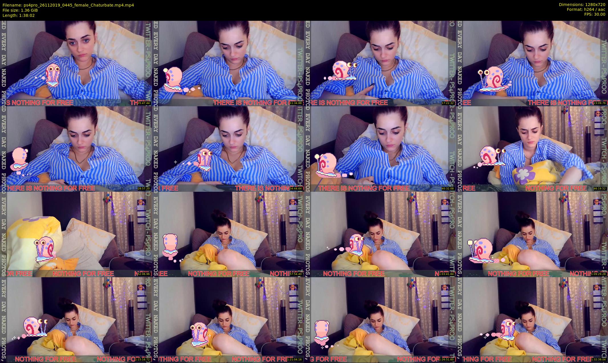 ps4pro — 99 minute Chaturbate female cam show recording, 720p, Nov 26, 2019