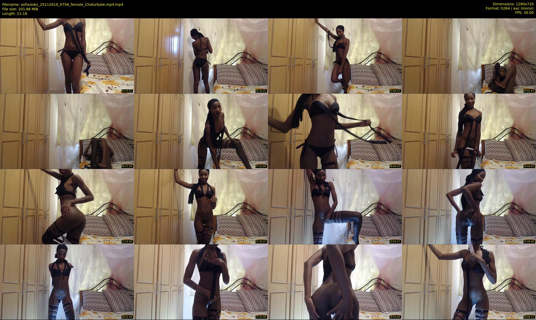 sofiasisko — 22 minute Chaturbate female cam show recording, 720p, Nov 25, 2019