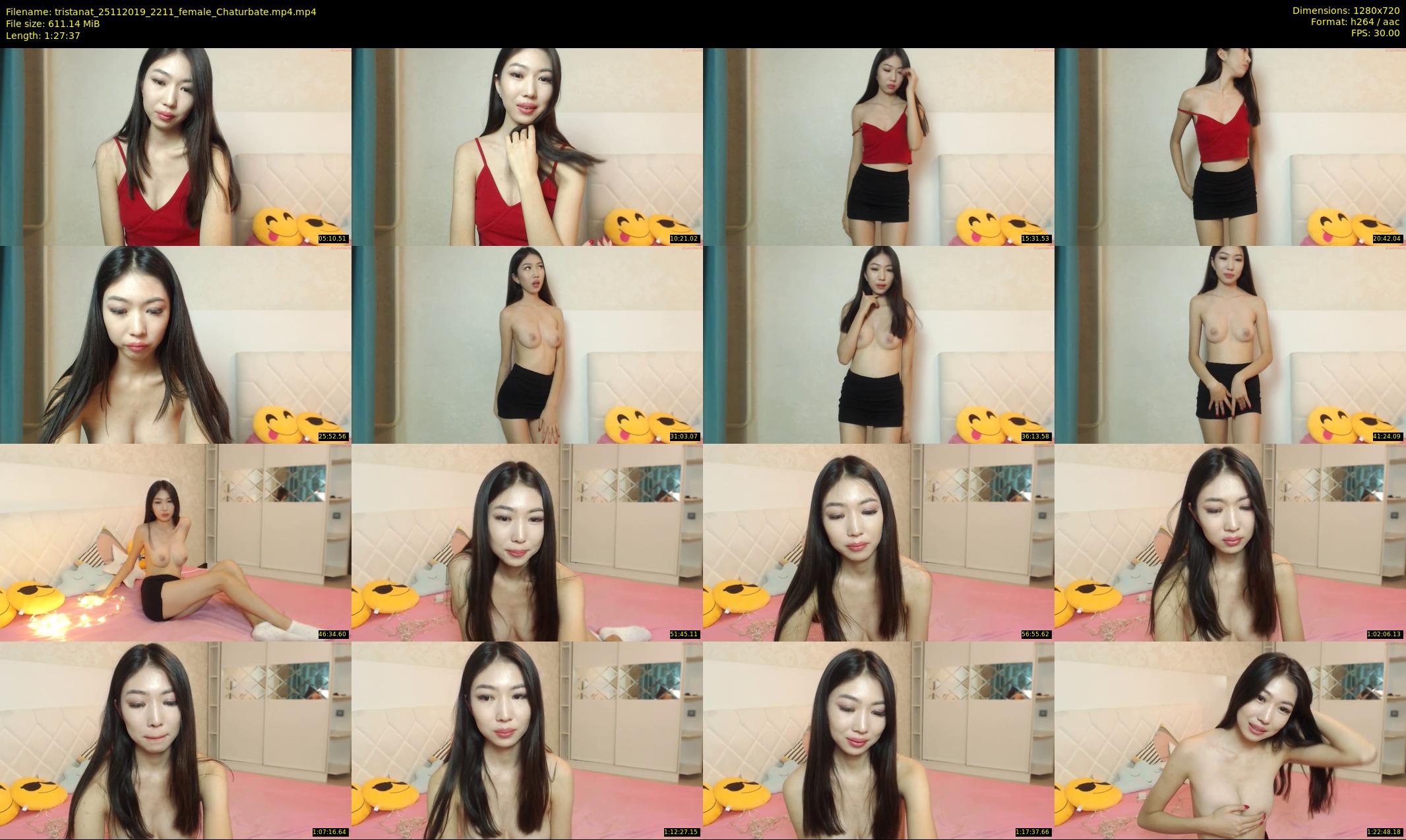 tristanat — 88 minute Chaturbate female cam show recording, 720p, Nov 25, 2019