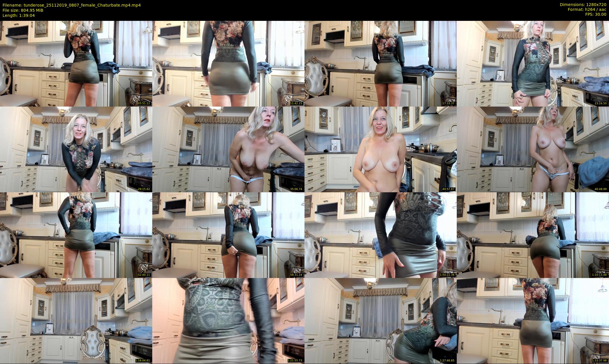 tunderose — 100 minute Chaturbate female cam show recording, 720p, Nov 25, 2019