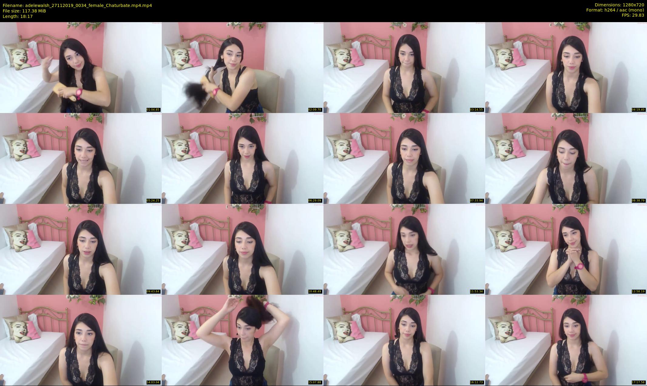 adelewalsh — 19 minute Chaturbate female cam show recording, 720p, Nov 27, 2019