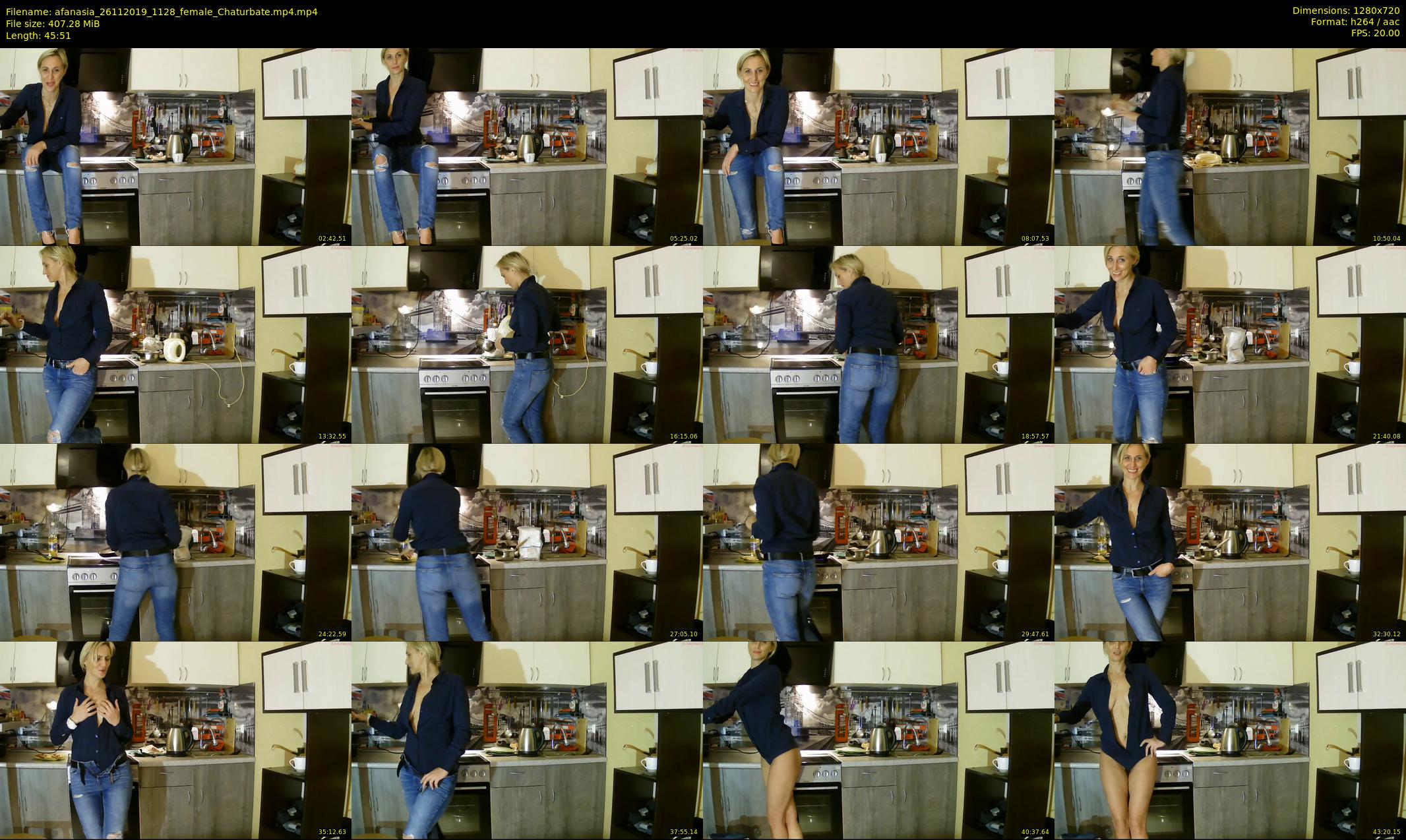 afanasia — 46 minute Chaturbate female cam show recording, 720p, Nov 26, 2019