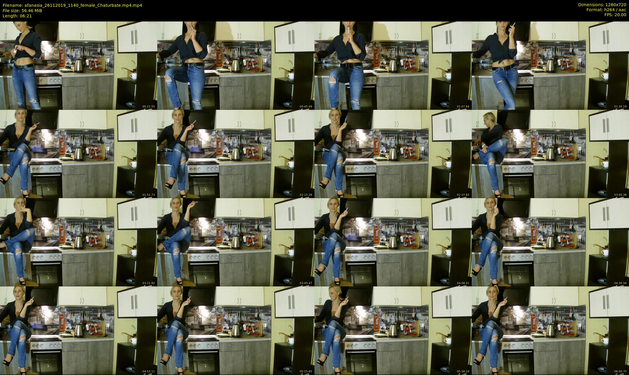 afanasia — 7 minute Chaturbate female cam show recording, 720p, Nov 26, 2019