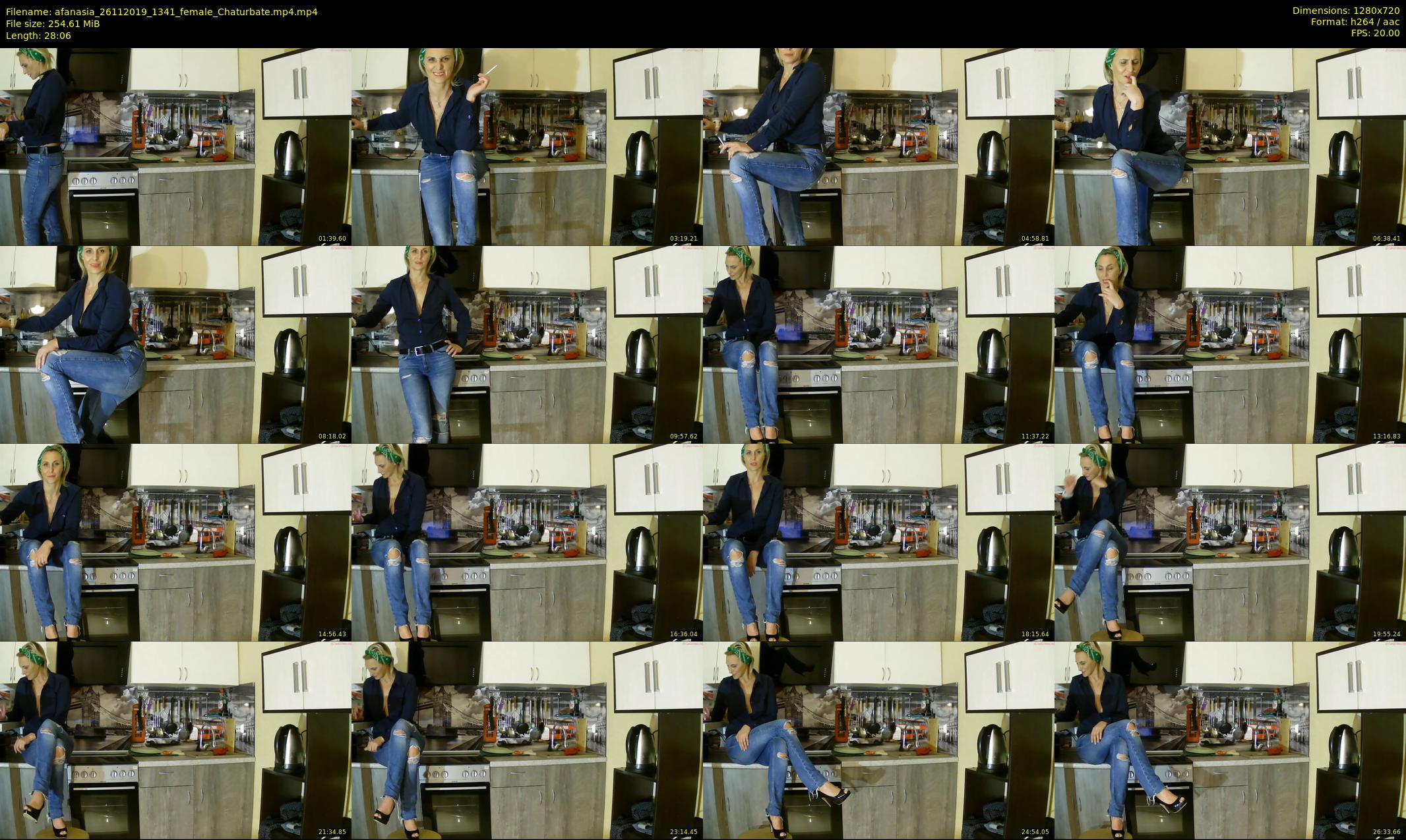 afanasia — 29 minute Chaturbate female cam show recording, 720p, Nov 26, 2019