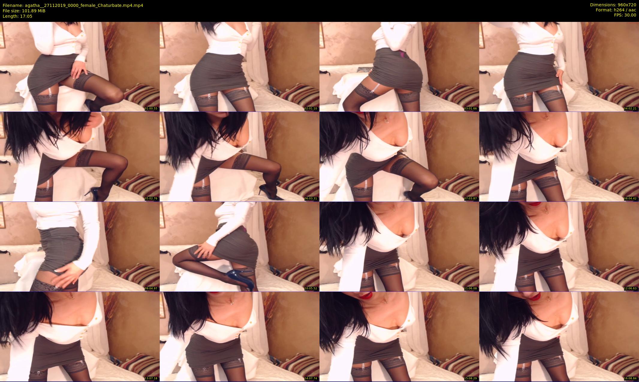 agatha_ — 18 minute Chaturbate female cam show recording, 720p, Nov 27, 2019