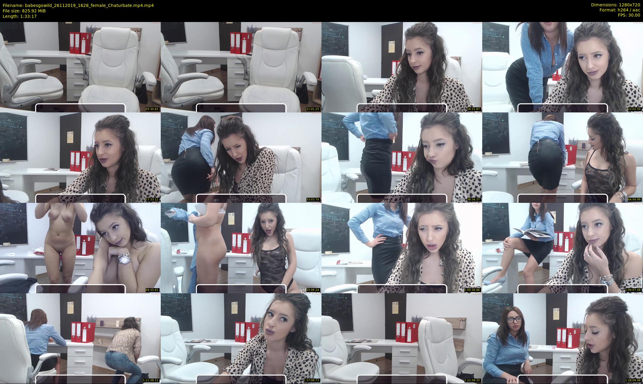 babesgowild — 94 minute Chaturbate couple cam show recording, 720p, Nov 26, 2019