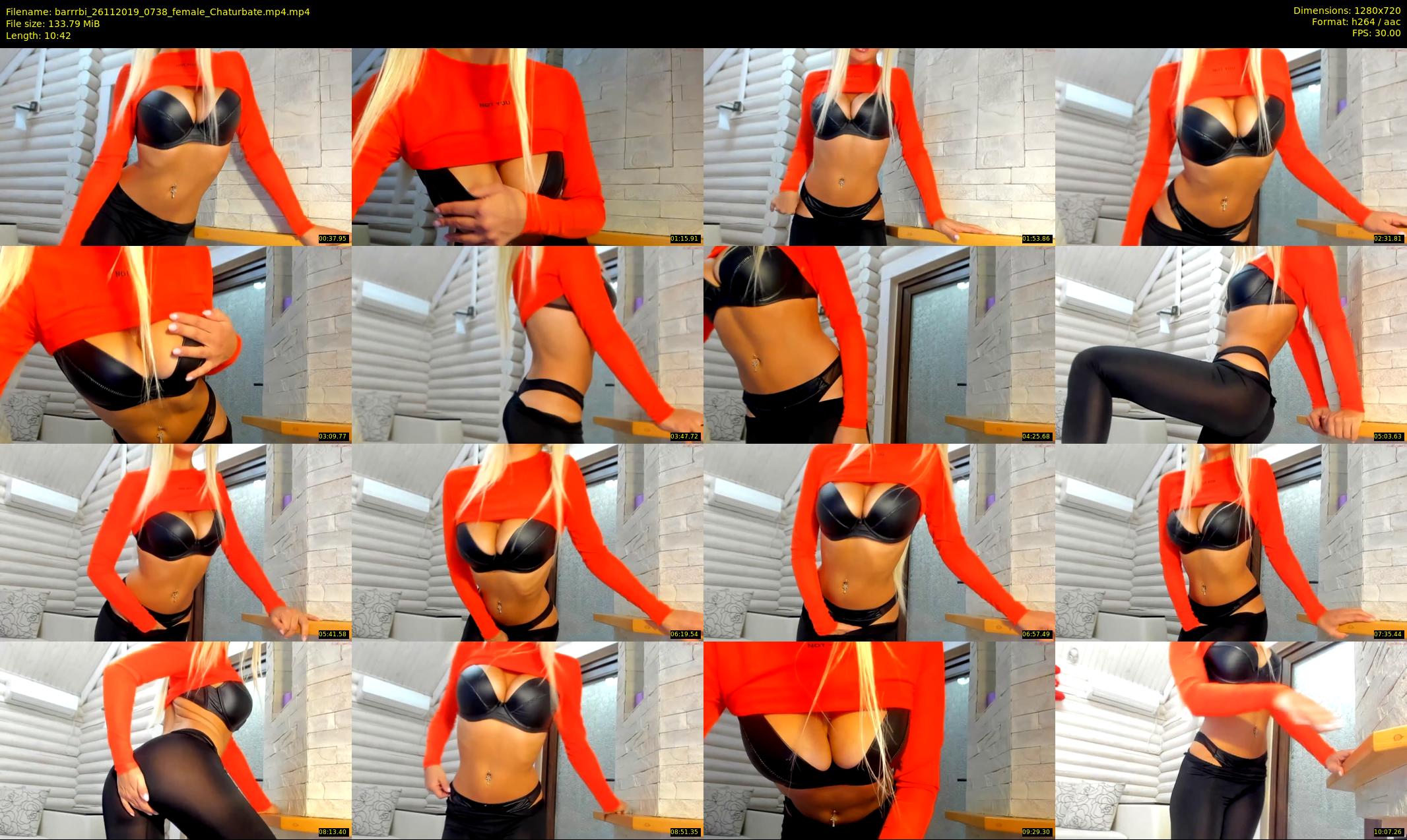 barrrbi — 11 minute Chaturbate female cam show recording, 720p, Nov 26, 2019
