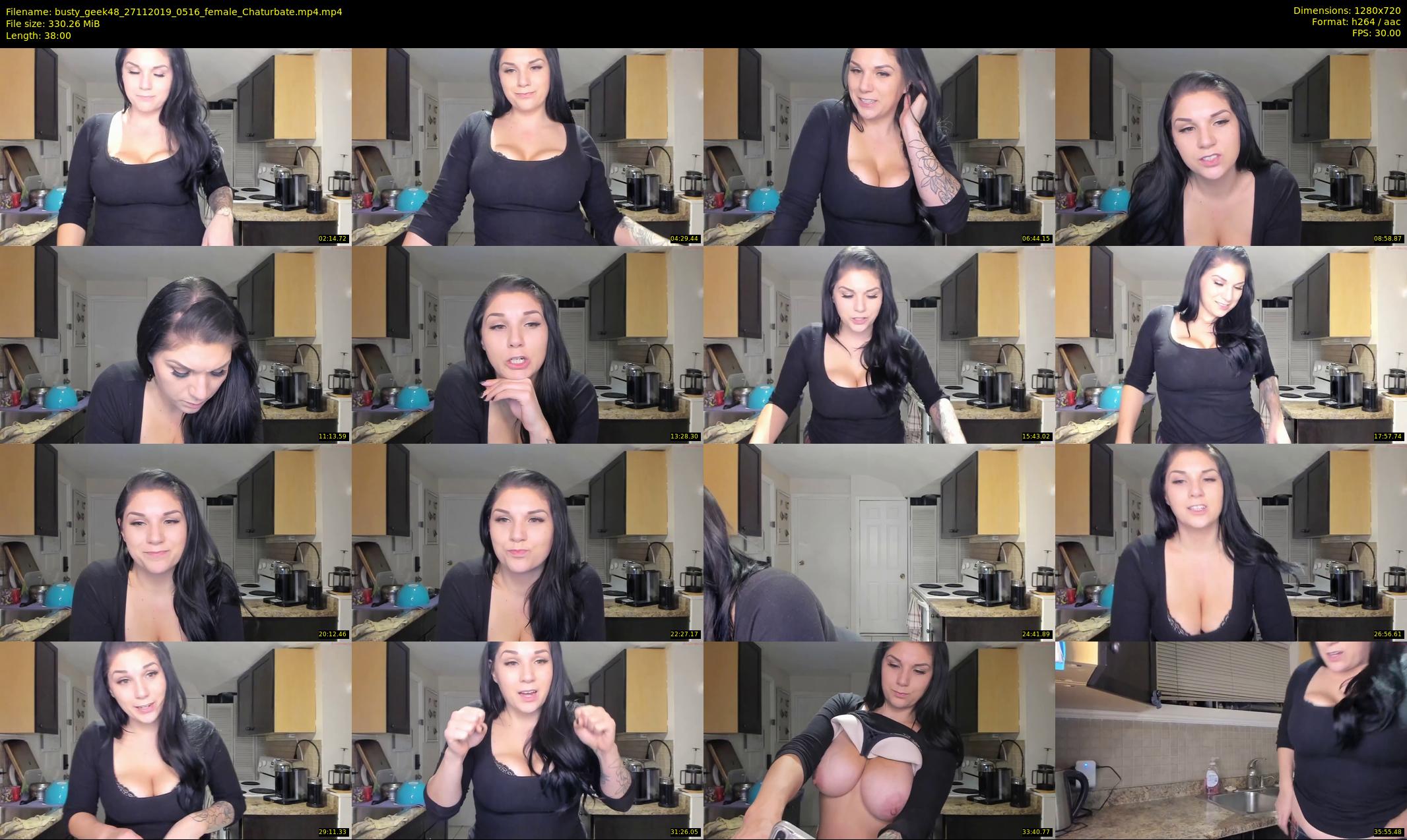 busty_geek48 — 38 minute Chaturbate female cam show recording, 720p, Nov 27, 2019
