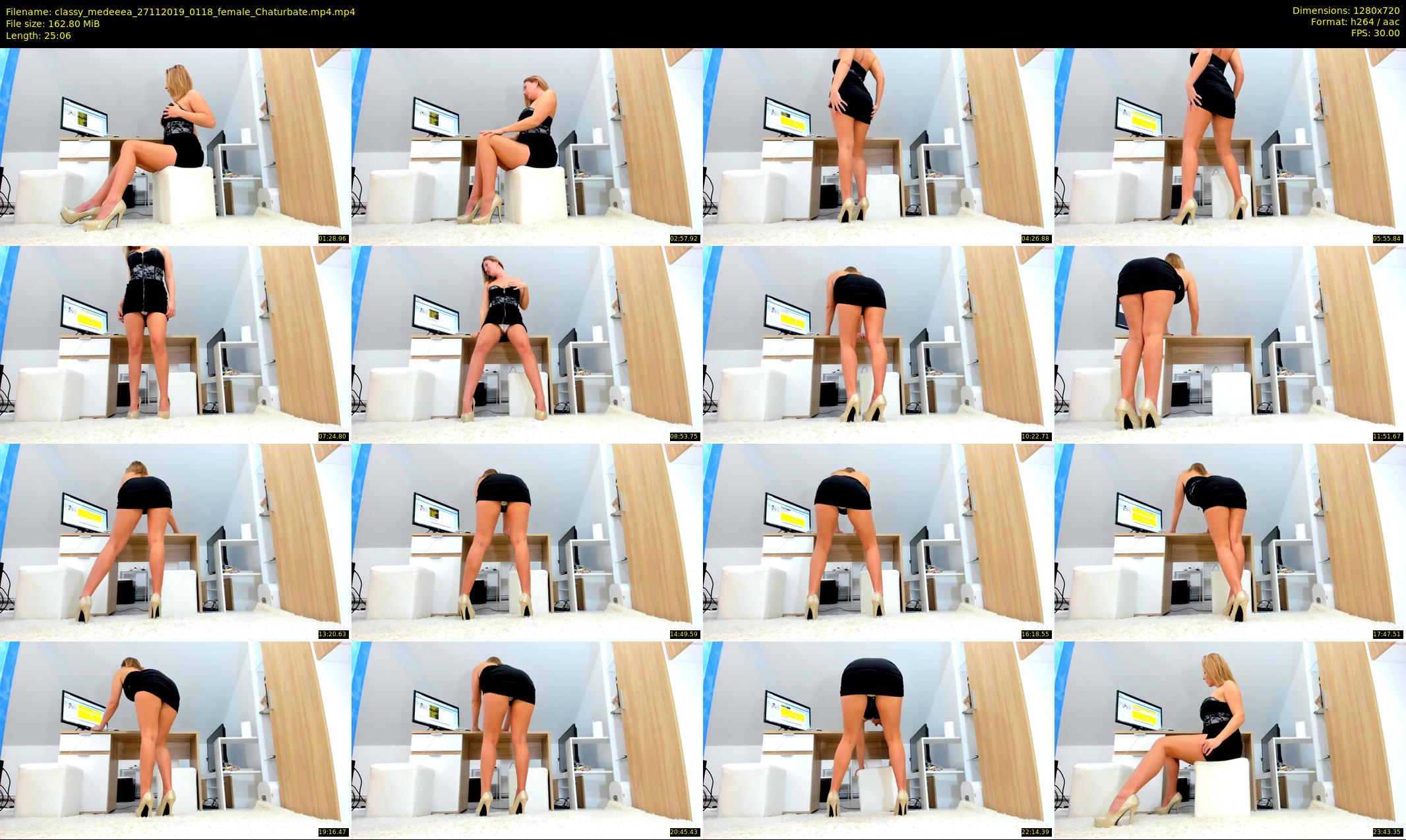 classy_medeeea — 26 minute Chaturbate female cam show recording, 720p, Nov 27, 2019