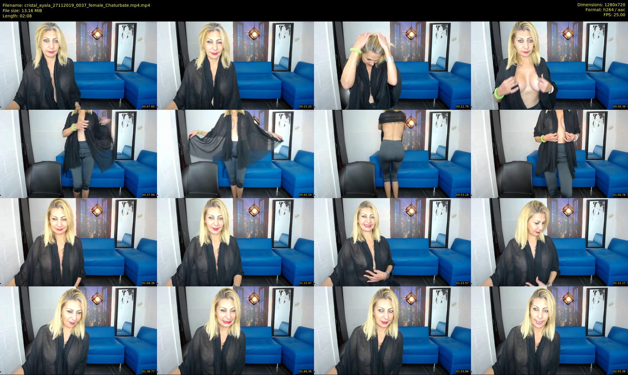 cristal_ayala — 3 minute Chaturbate female cam show recording, 720p, Nov 27, 2019