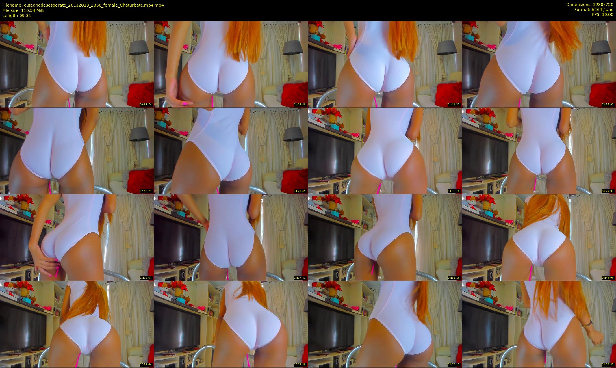 cuteanddesesperate — 10 minute Chaturbate female cam show recording, 720p, Nov 26, 2019