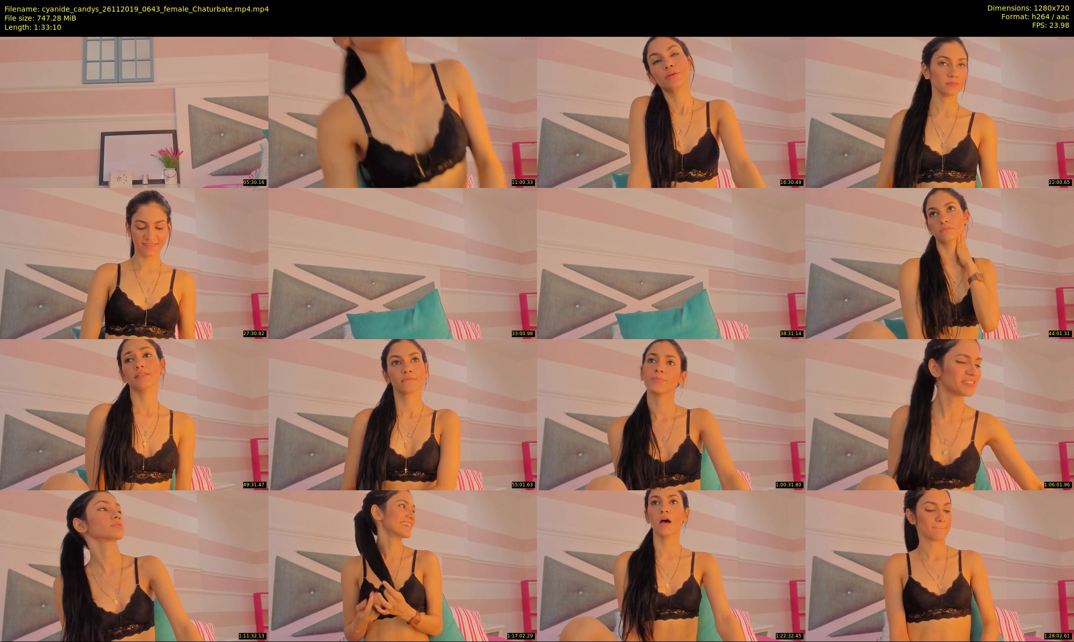 cyanide_candys — 94 minute Chaturbate female cam show recording, 720p, Nov 26, 2019