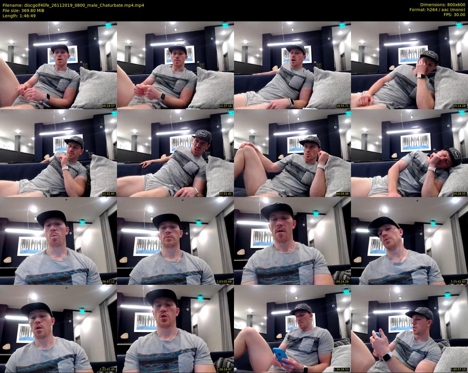 discgolf4life — 107 minute Chaturbate male cam show recording, 480p, Nov 26, 2019