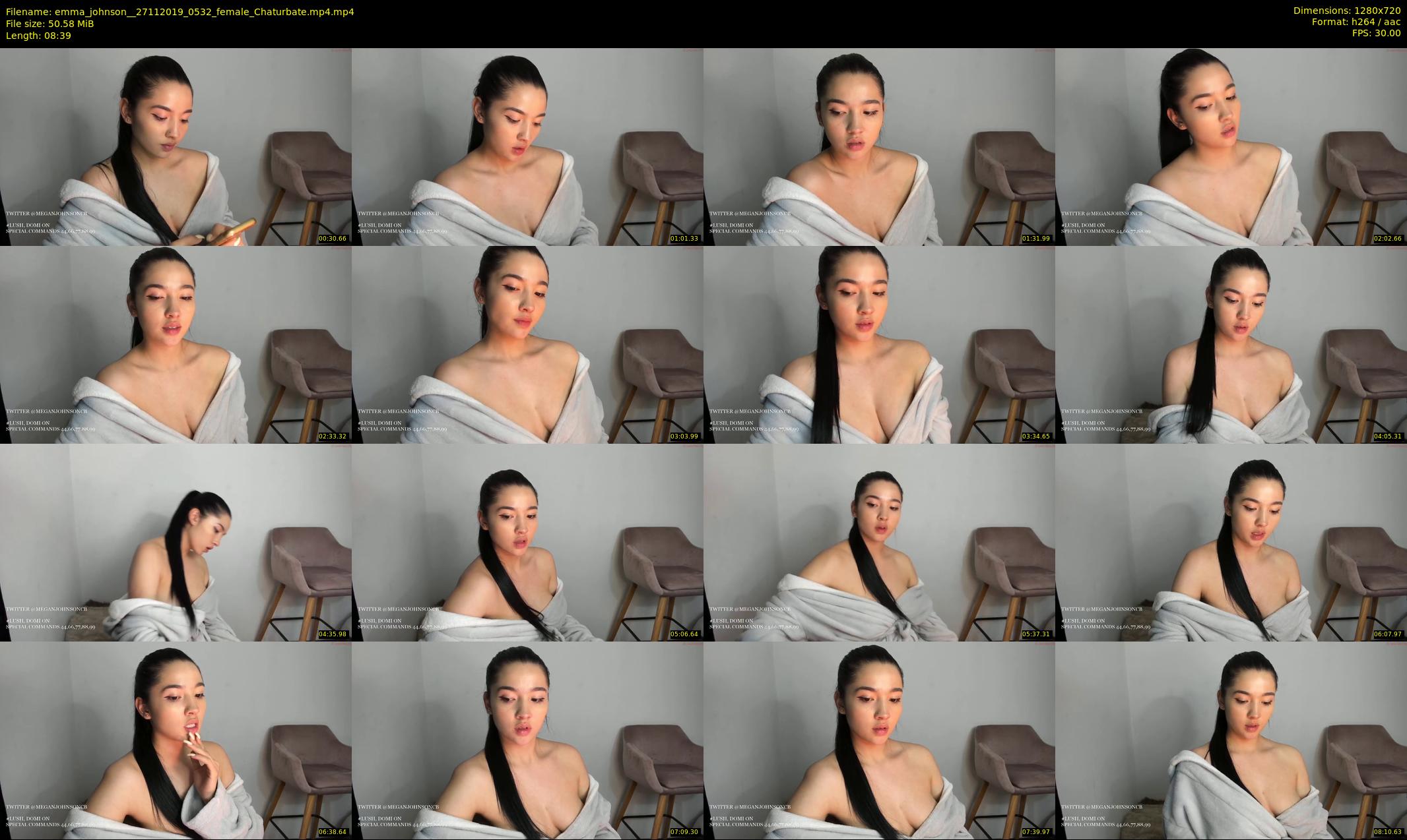 emma_johnson_ — 9 minute Chaturbate female cam show recording, 720p, Nov 27, 2019