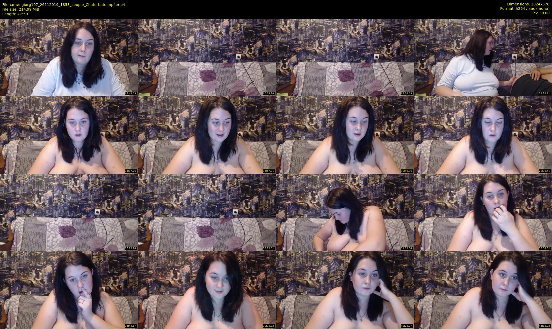 giorg107 — 48 minute Chaturbate couple cam show recording, 480p, Nov 26, 2019