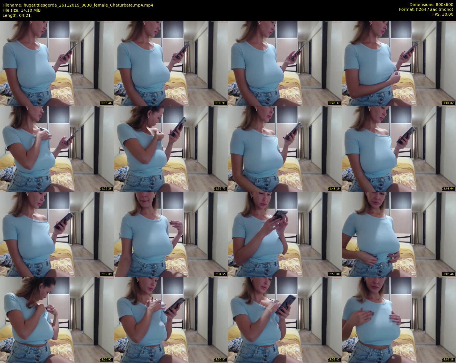 hugetittiesgerda — 5 minute Chaturbate female cam show recording, 480p, Nov 26, 2019