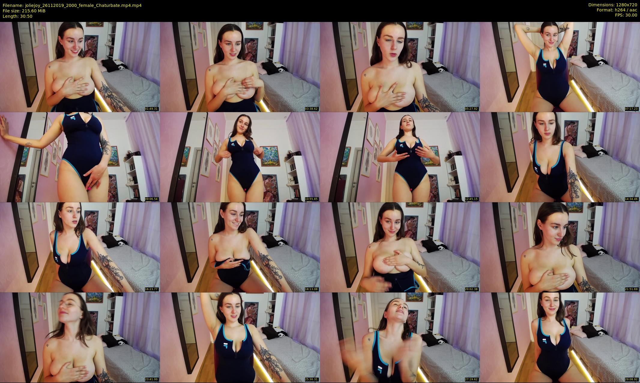 joliejoy — 31 minute Chaturbate female cam show recording, 720p, Nov 26, 2019